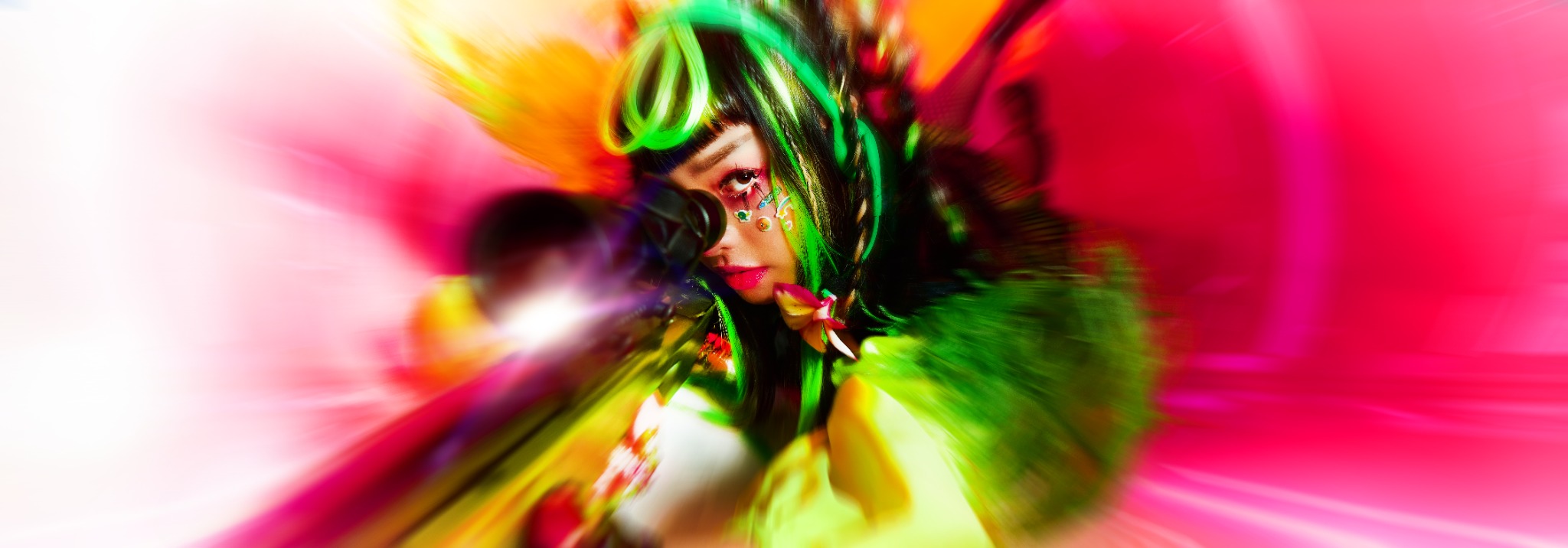 Pyra, Thai artist Peeralada Sukawat, in an official electric wide press portrait